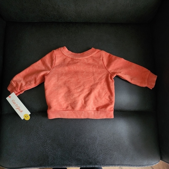 Cat & Jack Baby 'Oh So Lovable' French Terry Sweatshirt - Picture 3 of 4